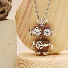 PUNKXBOT-The Retro Robot Necklace C