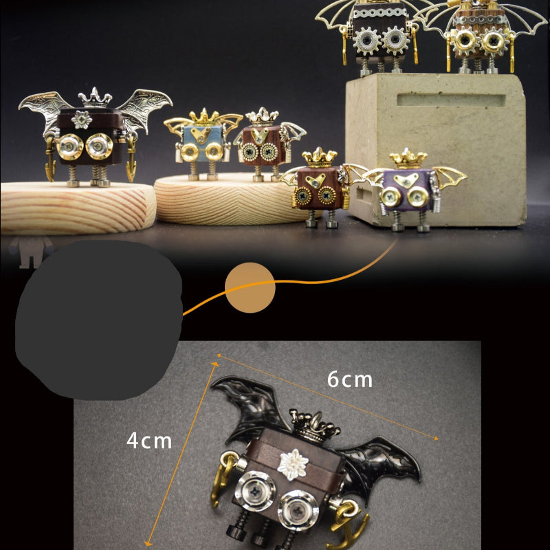 PUNKXBOT-The Retro Robot Necklace Devil series