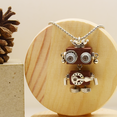 PUNKXBOT-The Retro Robot Necklace C