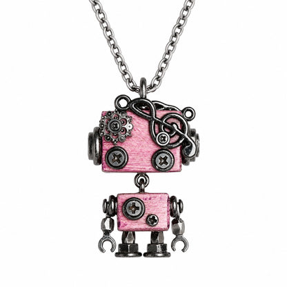 Punk Robot Axe Charm