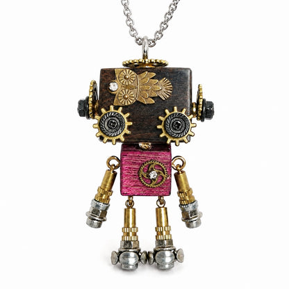 Tiny Mini Robot Charm