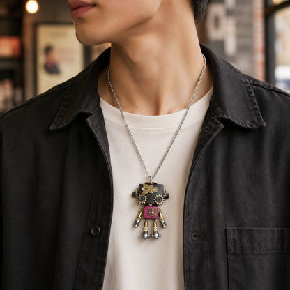 Tiny Mini Robot Charm