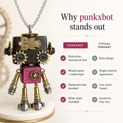 Tiny Mini Robot Charm