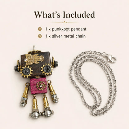 Tiny Mini Robot Charm