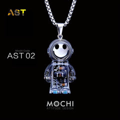 Astronaut - Cyberpunk Pendant & Chains