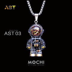 Astronaut - Cyberpunk Pendant & Chains
