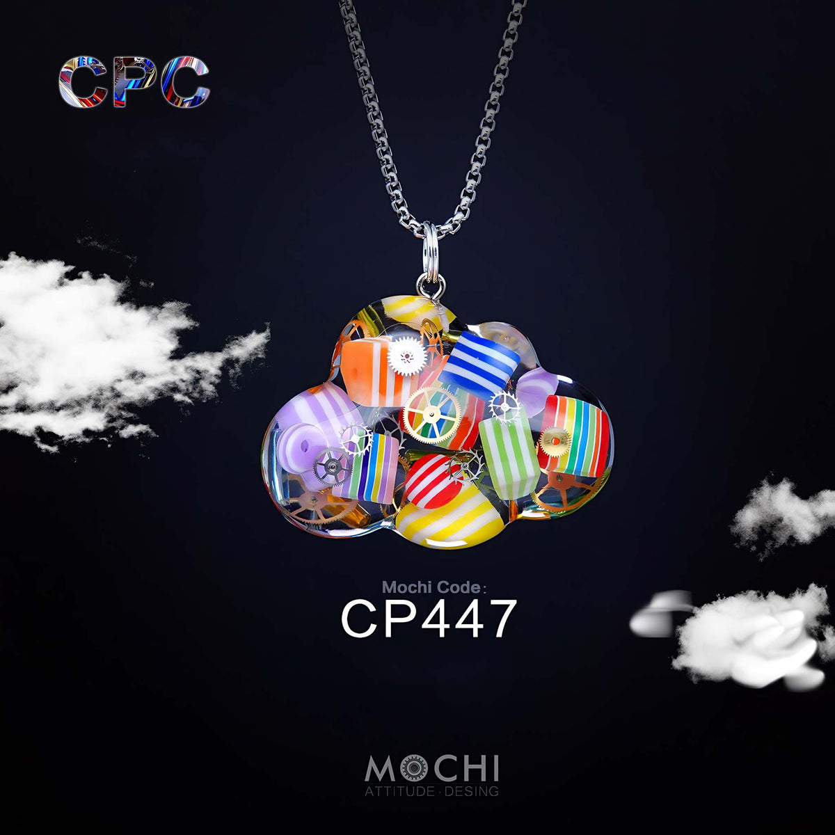 Cloud - Cyberpunk Pendant & Chains