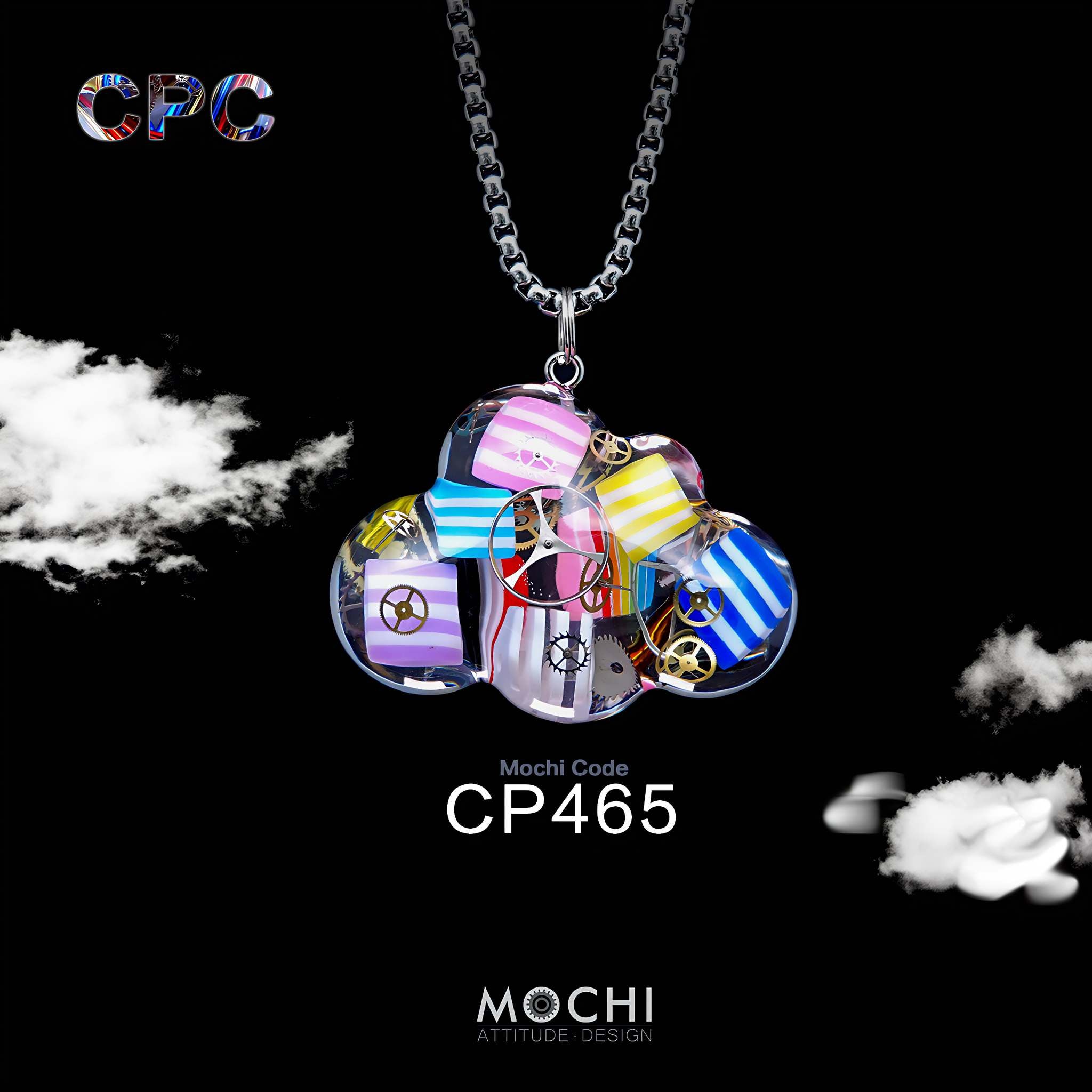 Cloud - Cyberpunk Pendant & Chains