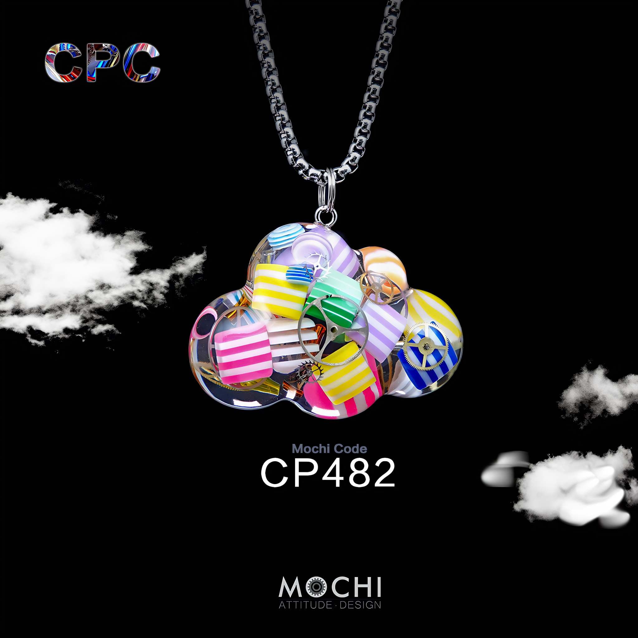 Cloud - Cyberpunk Pendant & Chains