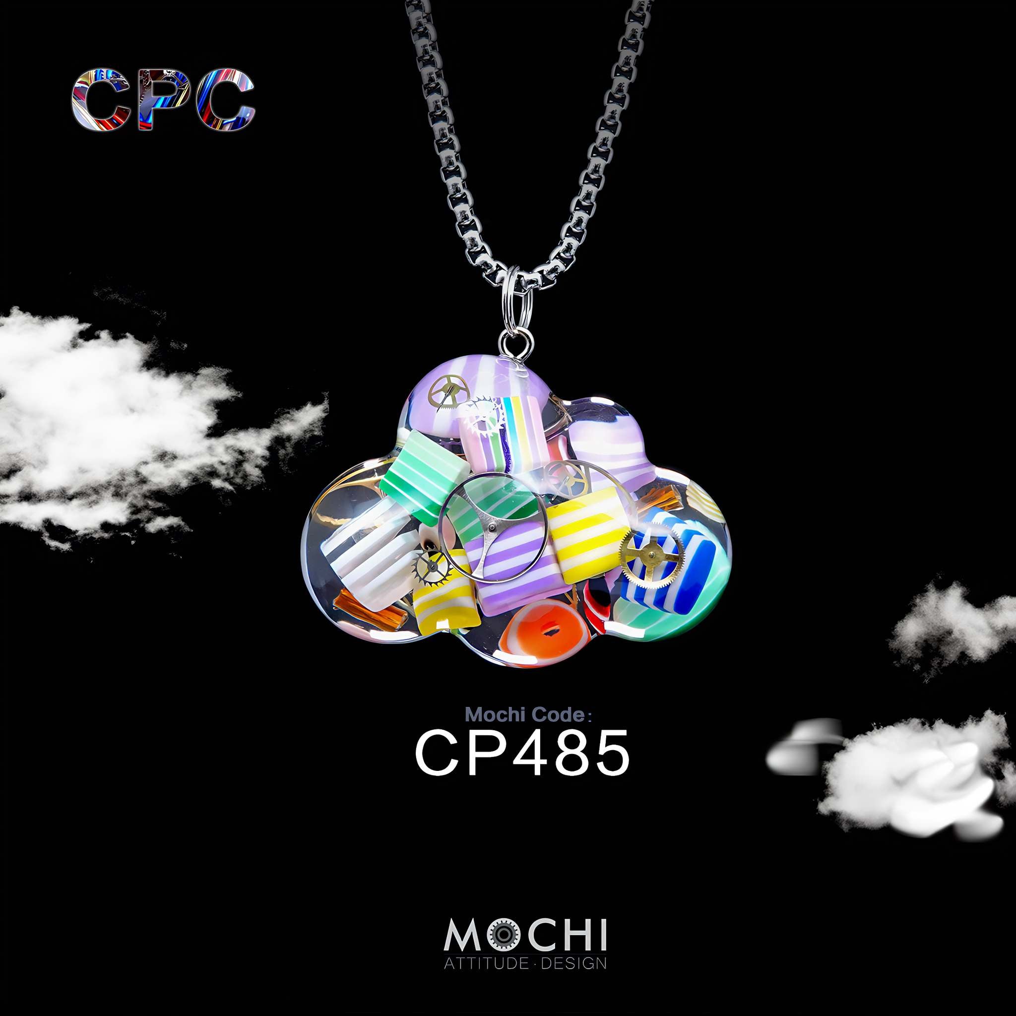 Cloud - Cyberpunk Pendant & Chains