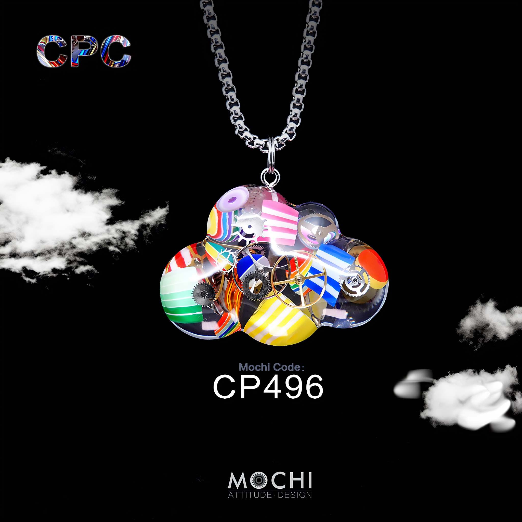 Cloud - Cyberpunk Pendant & Chains