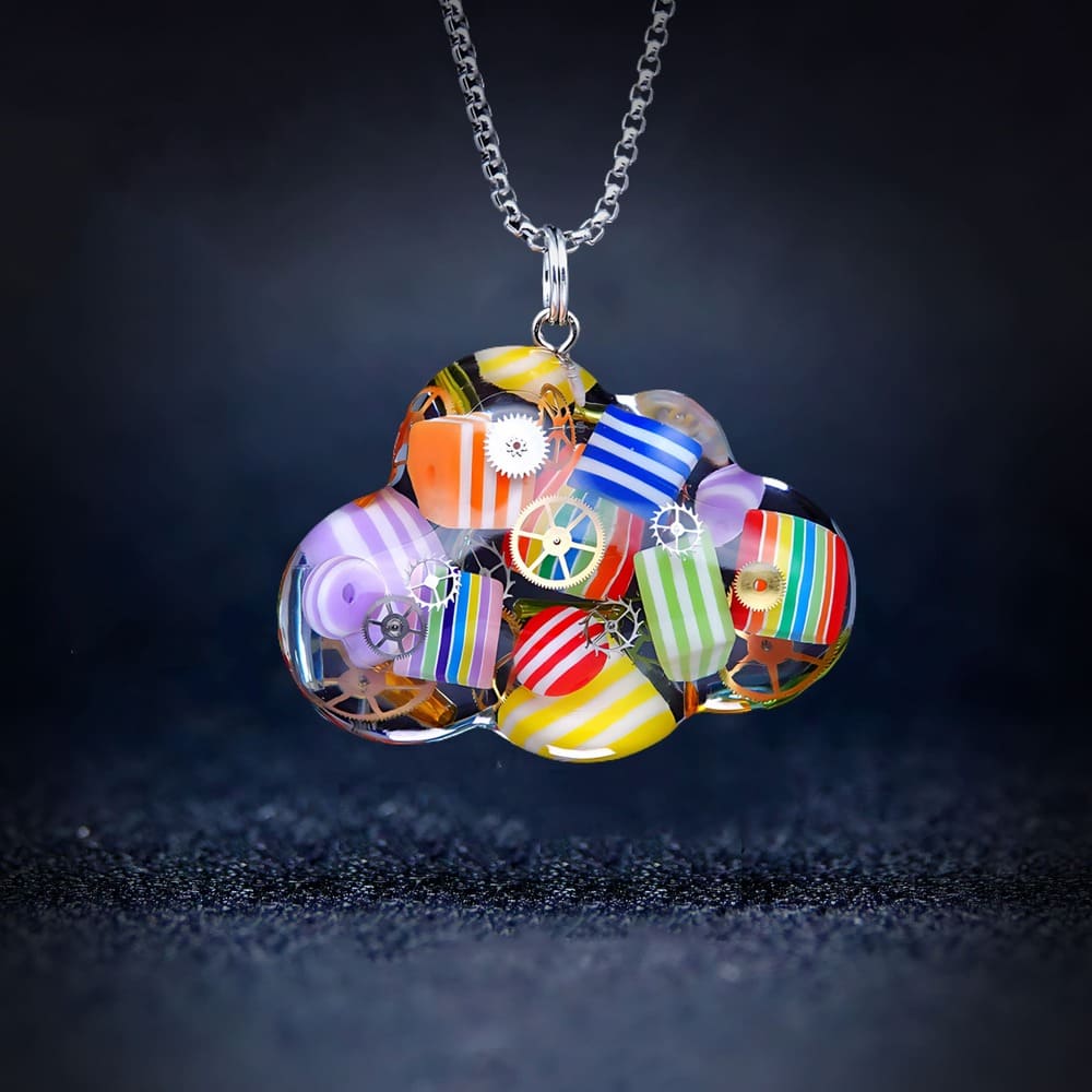 Cloud - Cyberpunk Pendant & Chains