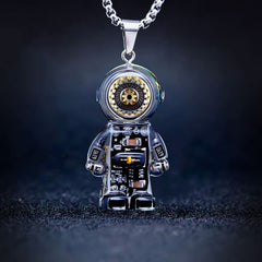 Astronaut - Cyberpunk Pendant & Chains