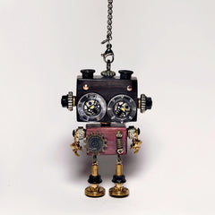 Punkxbot The Artisan - Gilded Gear-LED lights 💡