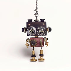 Punkxbot The Artisan - Gilded Gear-LED lights 💡