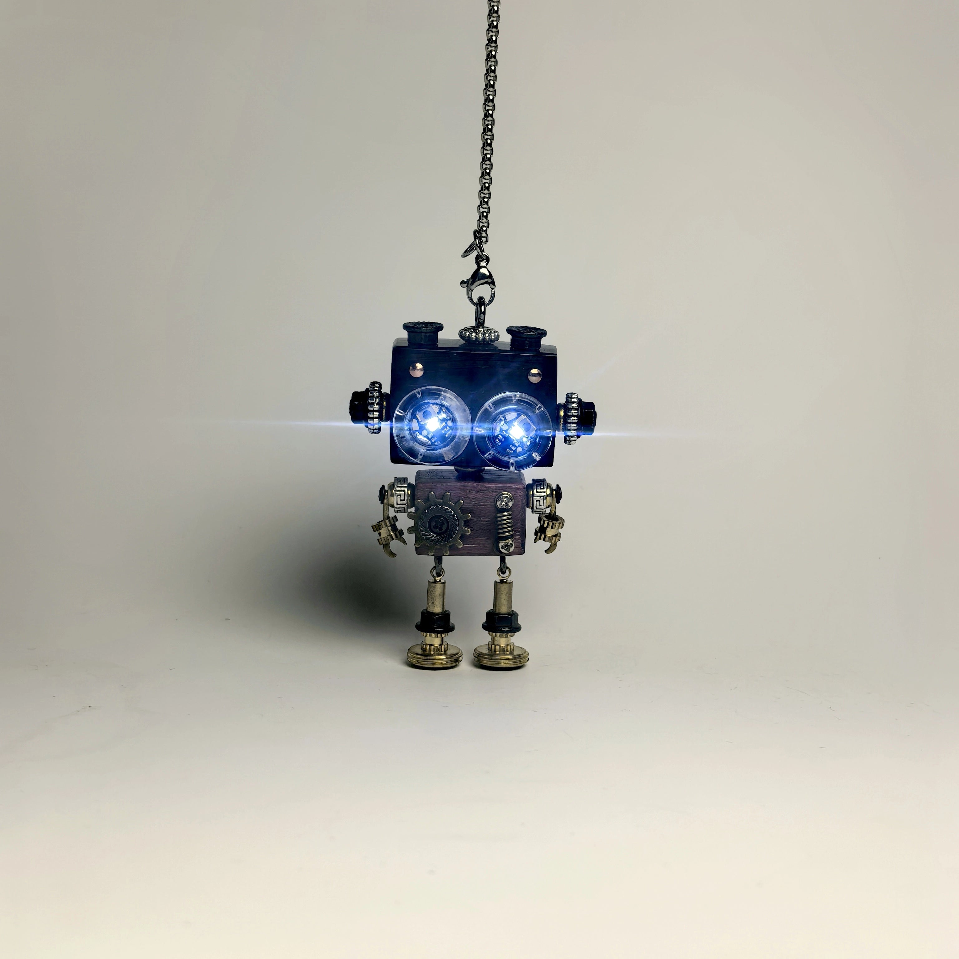 Punkxbot The Artisan - Gilded Gear-LED lights 💡