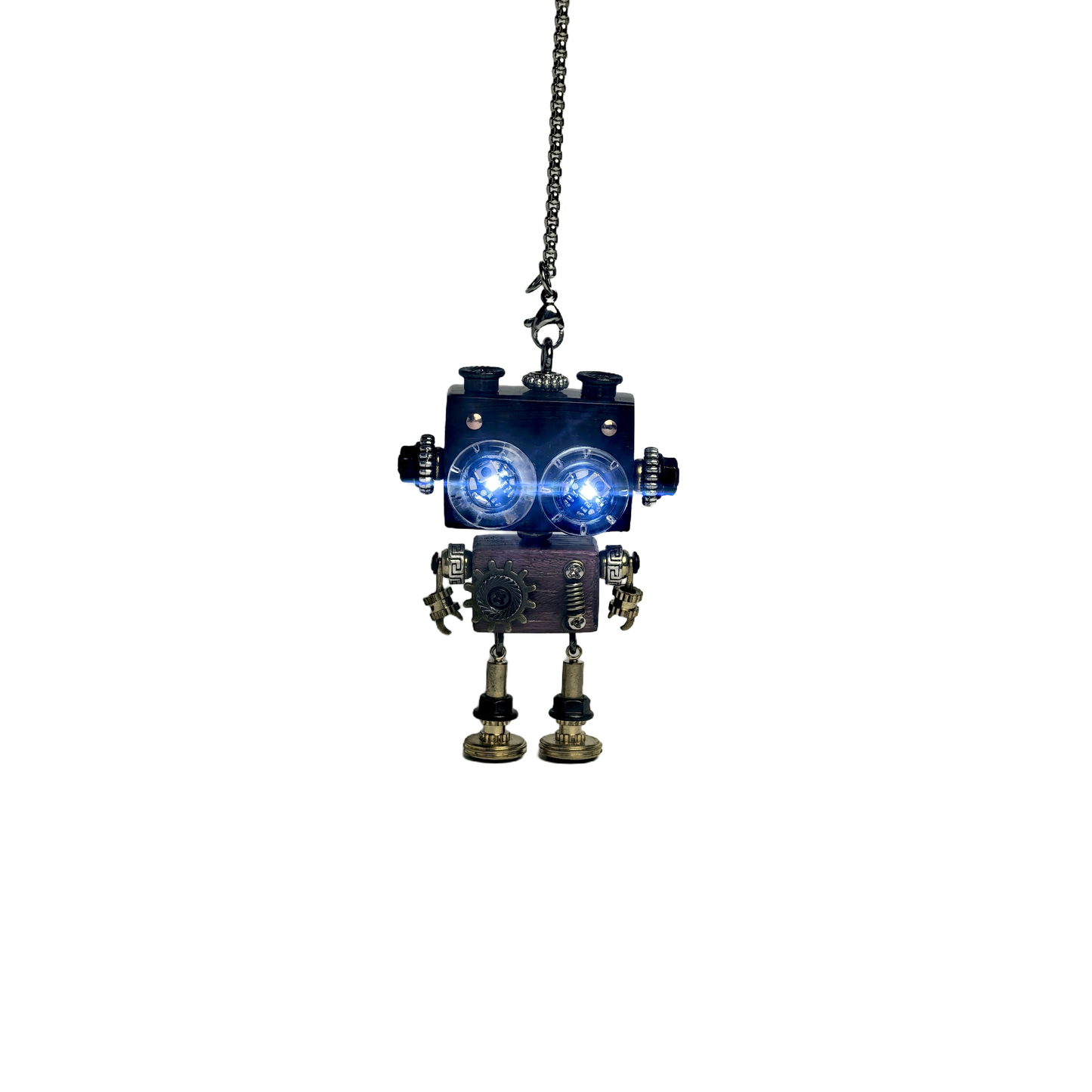 Punkxbot The Artisan - Gilded Gear-LED lights 💡