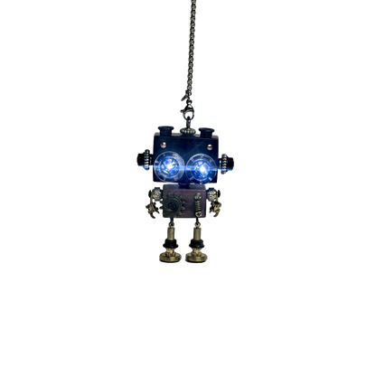 Punkxbot The Artisan - Gilded Gear-LED lights 💡